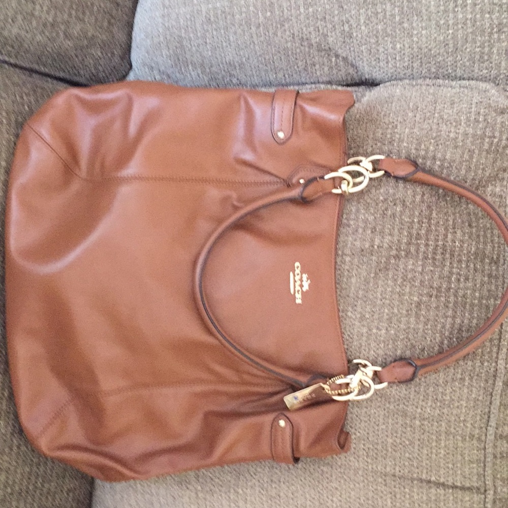 Shoulder or clutch coach bag